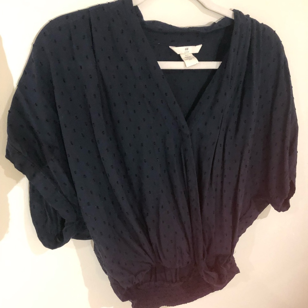 H and M drapey blouse